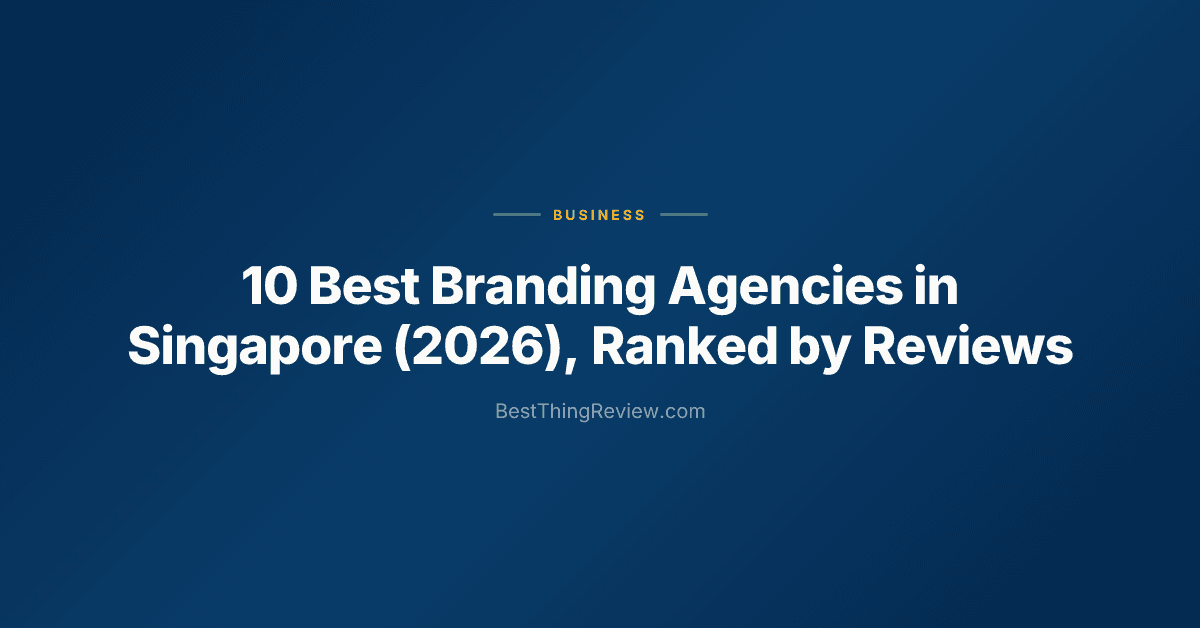 10 Best Branding Agencies in Singapore (2026), Ranked by Reviews