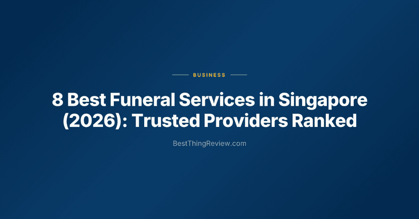 8 Best Funeral Services in Singapore (2026): Trusted Providers Ranked