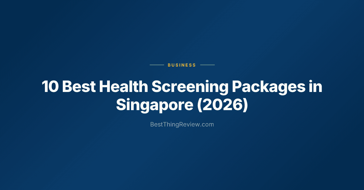 10 Best Health Screening Packages in Singapore (2026)