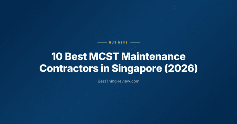 10 Best MCST Maintenance Contractors in Singapore (2026)