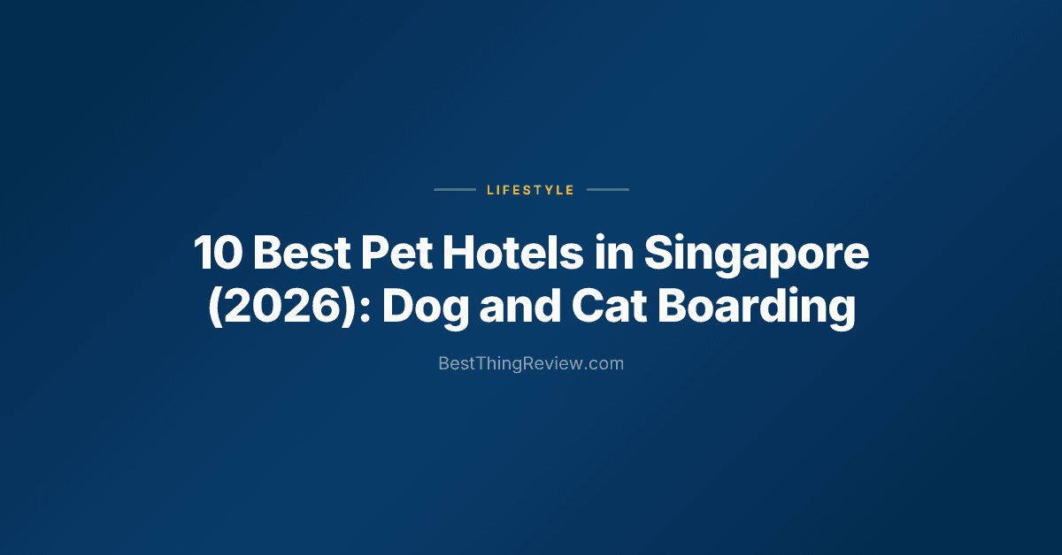 10 Best Pet Hotels in Singapore (2026): Dog and Cat Boarding